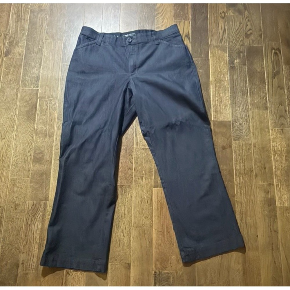 LEE COMFORT WAIST BAND BLUE Jean Trousers SIZE 16 Short Thin